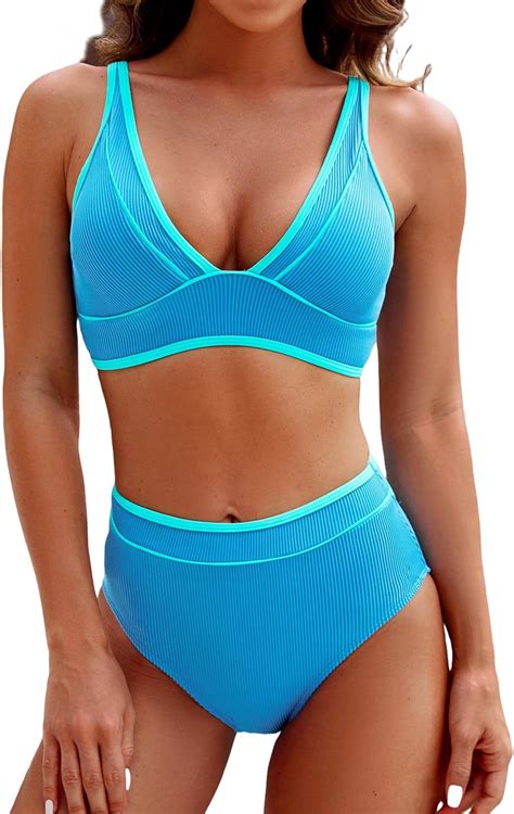 Bmjl Womens High Waisted Bikini