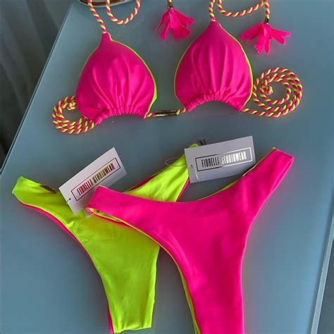 Fiorella Studiowear Swim Brazilian Reversible Bikini Lift Butt