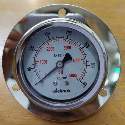 Jual Promo Pressure Gauge Wiebrock Manometer Kg Bar Psi Payung