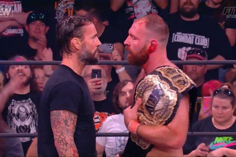 Cm Punk Returns On 810 Aew Dynamite Comes Face To Face With Jon