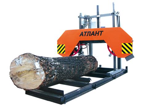 Обзор: ленточной пилорамы «Атлант»