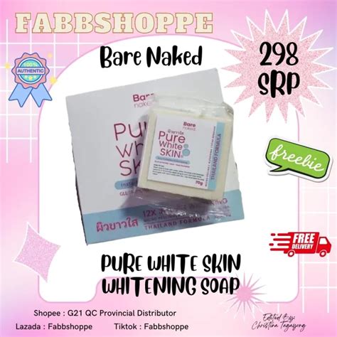 Bare Naked Pure White Skin Whitening Soap Lazada Ph