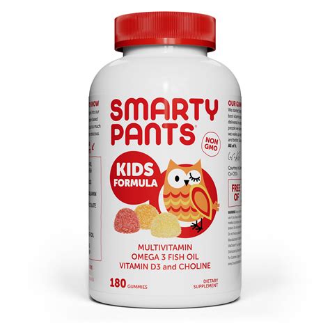 SmartyPants Kids Formula Multivitamin Gummies - 180ct, Vitamin-Enriched ...