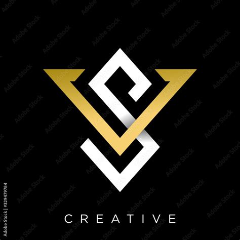 Sw Logo Design Vector Stock Vector Adobe Stock