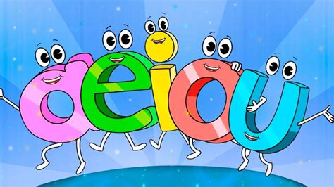 Aprende Las Vocales Con Dibujos Animados De Forma Divertida
