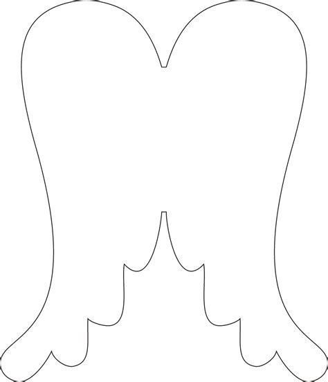 Крылья ангела шаблон (много фото!) - drawpics.ru
