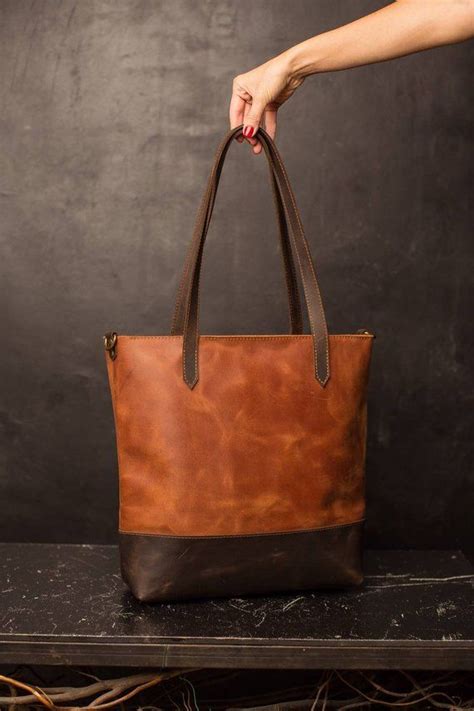 Leather Tote Bag Leather Tote Leather Handbag Laptop Bag - Etsy | Tote bag leather, Brown ...