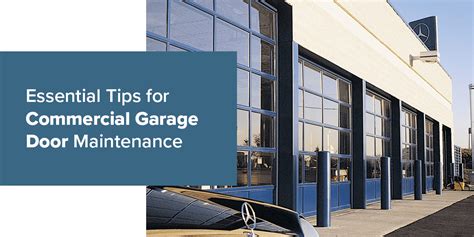 Commercial Garage Door Maintenance Tips Kitsap Garage Door