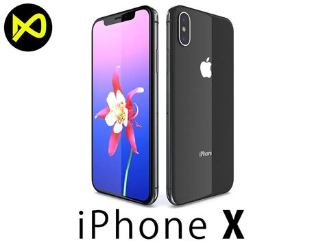 Apple iPhone X - iPhone 10 - Space Gray 3D | CGTrader