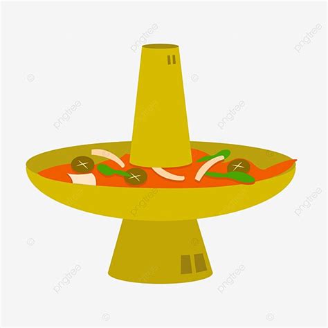 Cartoon Hand Drawn Vector Hd PNG Images Cartoon Hand Drawn Gourmet Hot Pot Hot Pot Red Soup