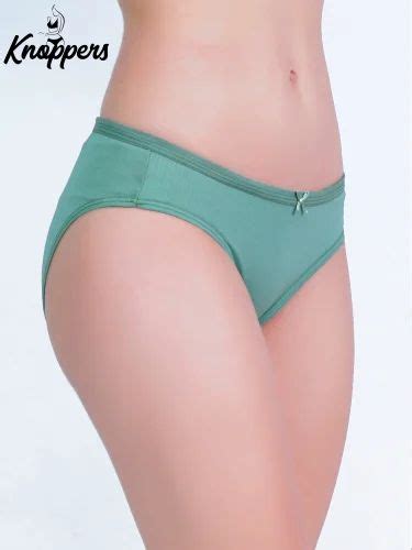 Knoppers Women Bikini Cotton Green Panty XXL Size At Rs 215 Piece Bikini Underwear For Women