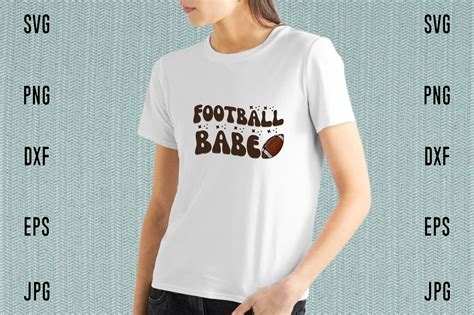 Football Babe Graphic By Clipart Creative Fabrica