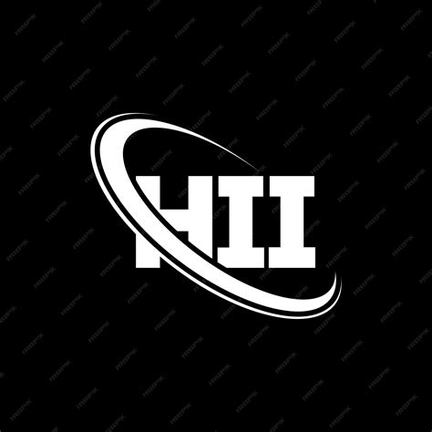 Premium Vector Hii Logo Hii Letter Hii Letter Logo Design Initials