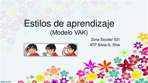 Estilos De Aprendizaje Modelo Vak