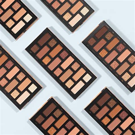 W Nudification Pressed Pigment Palette High Impact Nude Colors Flawless Long Lasting