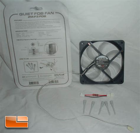 Zalman ZM-F3-FDB & ZM-SF3 120mm Cooling Fan Review - Page 2 of 6 ...