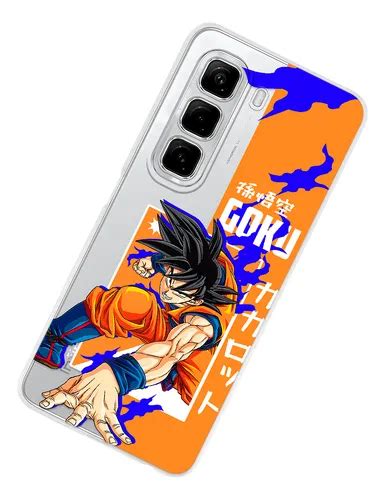 Funda Para Infinix Goku Kakaroto Dragon Ball Anime Case Goku Hot 50 Pro Plus Envío gratis