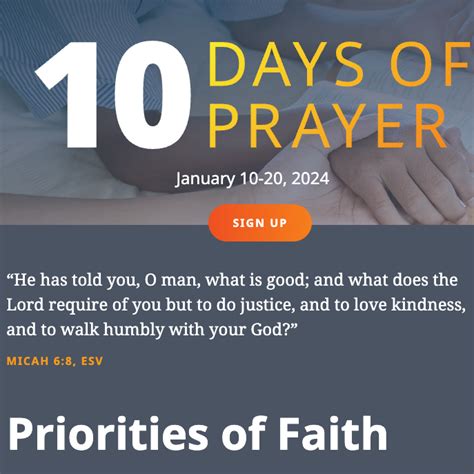 Ten Days Of Prayer 2025 Sda Robert Reid