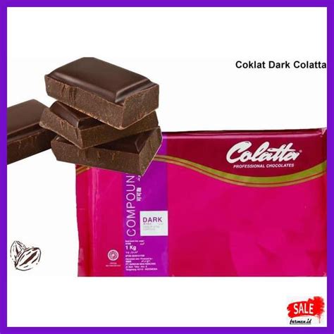 Jual Sakmacoklat Colatta Dark Compound Kg Coklat Blok Colata Hitam