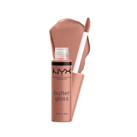 NYX PROFESSIONAL MAKEUP Butter Gloss нелипкий блеск для губ Madeleine Mid Tone Nude
