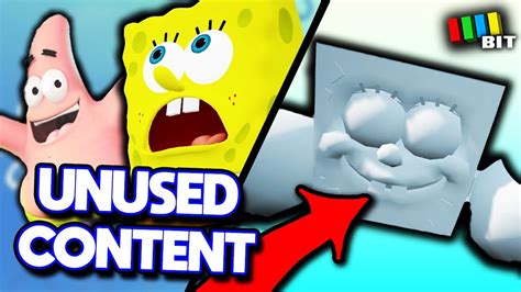 Spongebob Battle For Bikini Bottom Rehydrated LOST BITS Unused Unseen Content