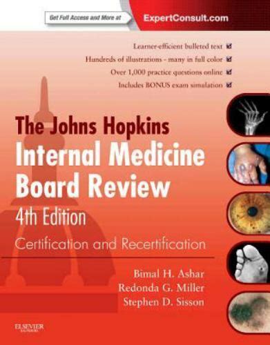 Johns Hopkins Internal Medicine Board Review Certification And