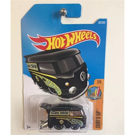 Miniatura Hot Wheels Volkswagen Kool Kombi Surfs Up Shopee Brasil