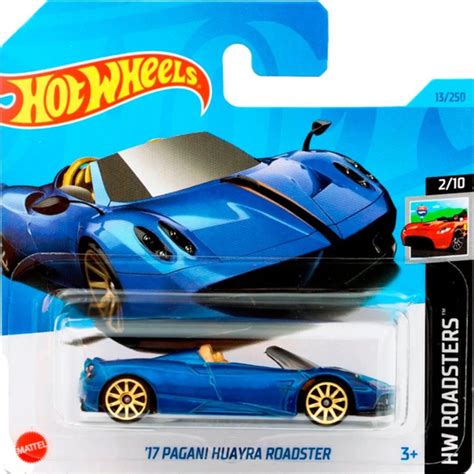 Машинка Хотвилс игрушка коллекционная Hot Wheels Pagani Huayra Roadster HKK купить на