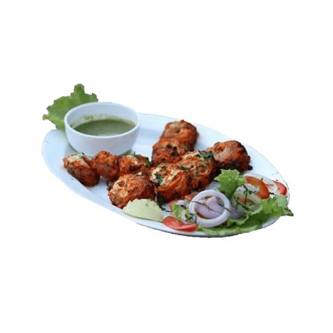 6pcs Veg Tandoori Momos – Novelty Sweets & Restaurant