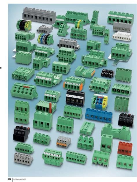 Клеммы для печатных плат и разъемы для силовых электронных ...