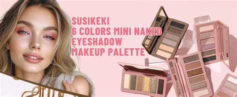 Amazon SUSIKEKI Colors Mini Naked Eyeshadow Makeup Palette Blush Colored Neutral Tone