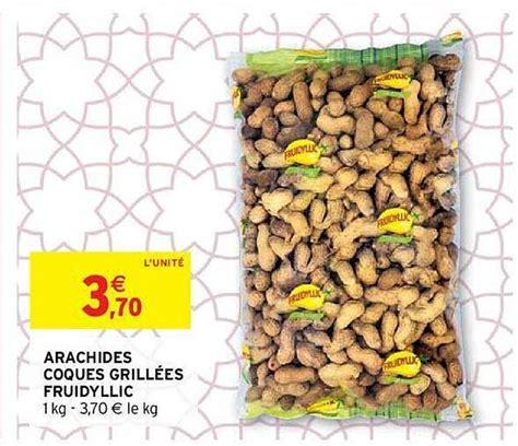 Promo Arachides Coques Grill Es Fruidyllic Chez Intermarch Icatalogue Fr