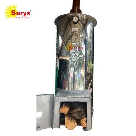 Surya Wood Fired Water Heater 750 L At Rs 119999 Biomass Water Heater In Coimbatore Id