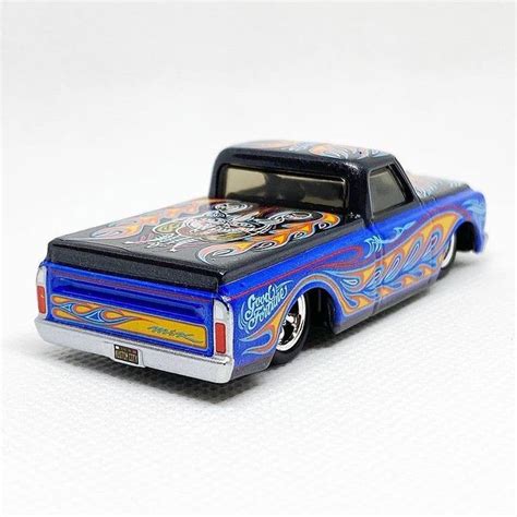 Chevy C10 Toy Truck With Flames Hot Wheels Collector Edition