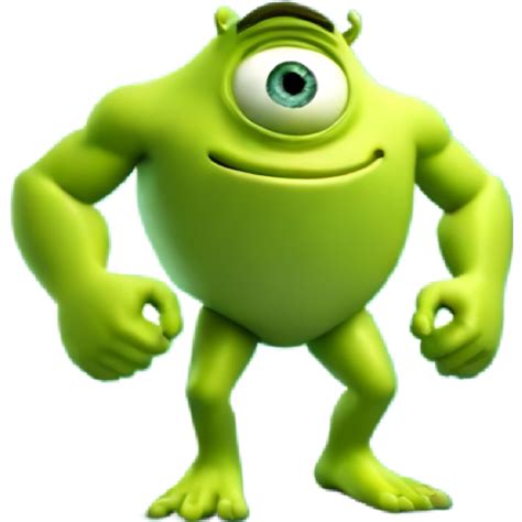 STL file Mike Wazowski Musculoso - Fan Toy 👹 ・Design to download and 3D ...