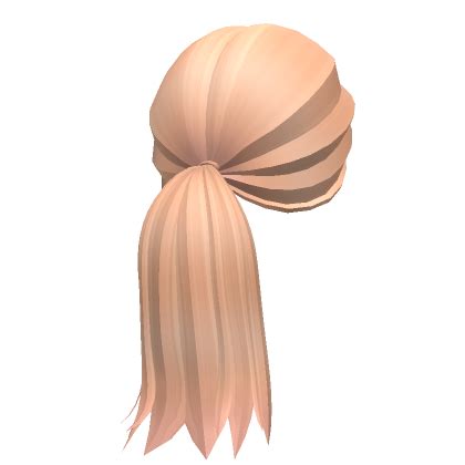 Cute Elegant Blonde Ponytail Roblox Item Rolimon S