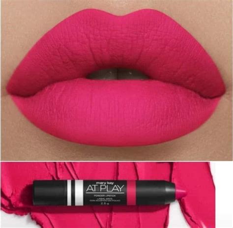 Labial Mate Con Acabado En Polvo Mary Kay At Play Popping Pink