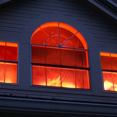 realistic fake fire special effects halloween fuego ventanas