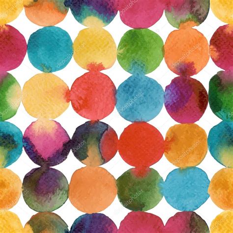 Watercolor Pattern Stock Vector By Magnia