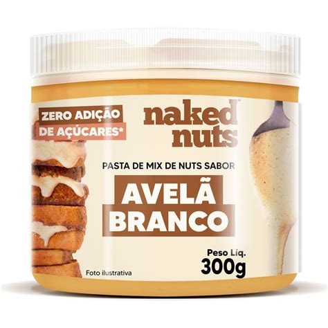 Pasta De Mix De Nuts G Avel Branco Naked Nuts Otimanutri