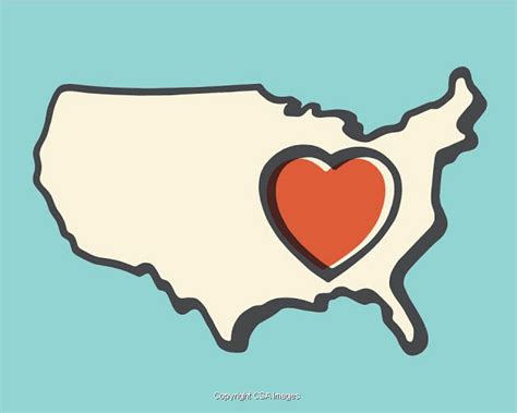 Heart In The United States C830826 CSA Images