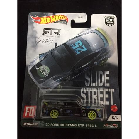 風火輪 hot wheels 甩尾 slide 20 福特 ford 野馬 mustang 精裝 premium 膠胎 蝦皮購物