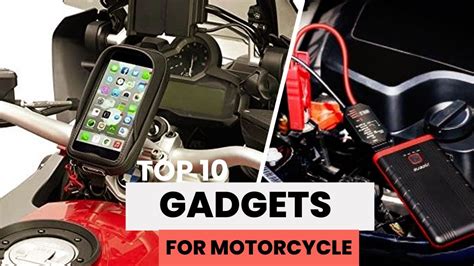 Top 10 Gadgets For Motorcycle - YouTube