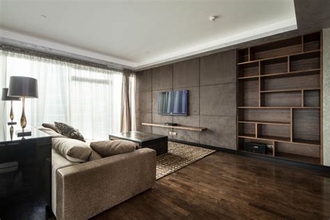 Мягкие стеновые панели для ТВ зоны - Moscow - by ДОМ СТЕН | Houzz NZ
