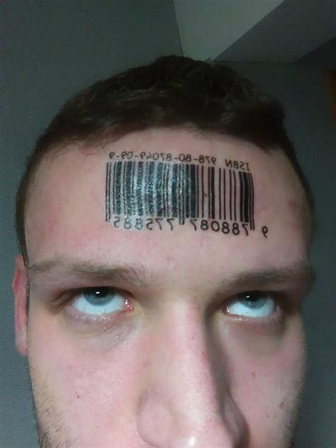 Forehead Barcode Scrolller