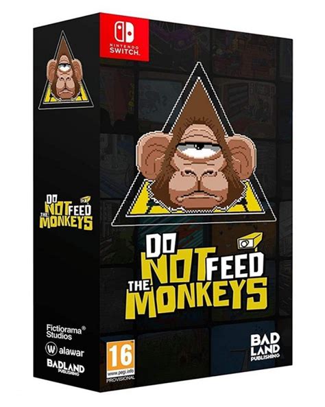 Do Not Feed The Monkeys Collectors Edition Switch