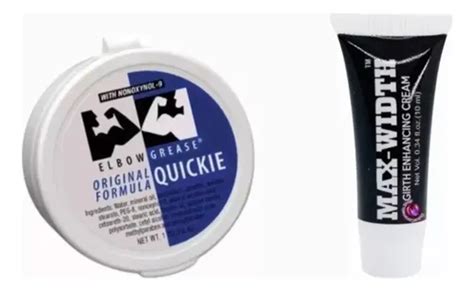 Lubricante Max Width Engrosador Dilatador Anal Elbow Grase Meses Sin Inter S