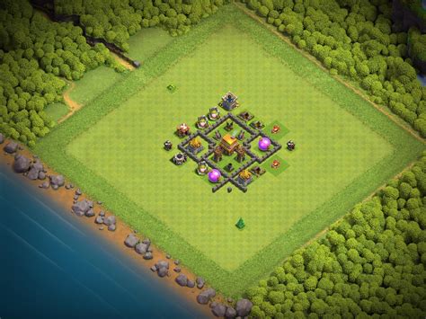 [TH4] How is this base for a th4? : r/COCBaseLayouts