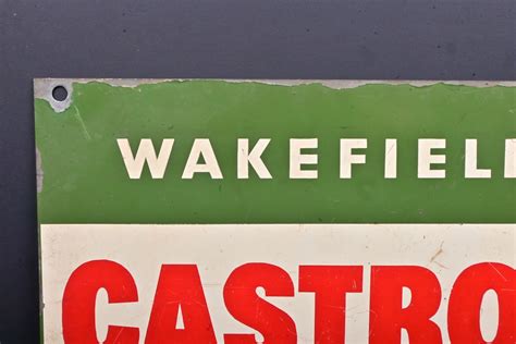 CASTROL WAKEFIELD An Original Castrol Wakefield Motor Oil Patented