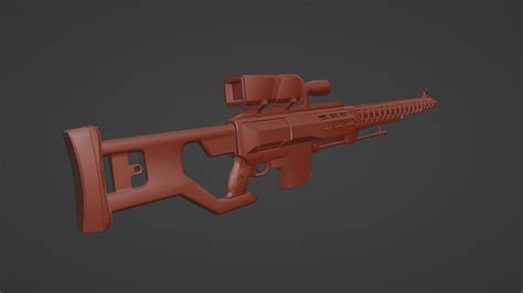 Stl File Modular Sci Fi Gun 🔫・3d Printer Design To Download・cults